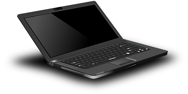 otevřený notebook